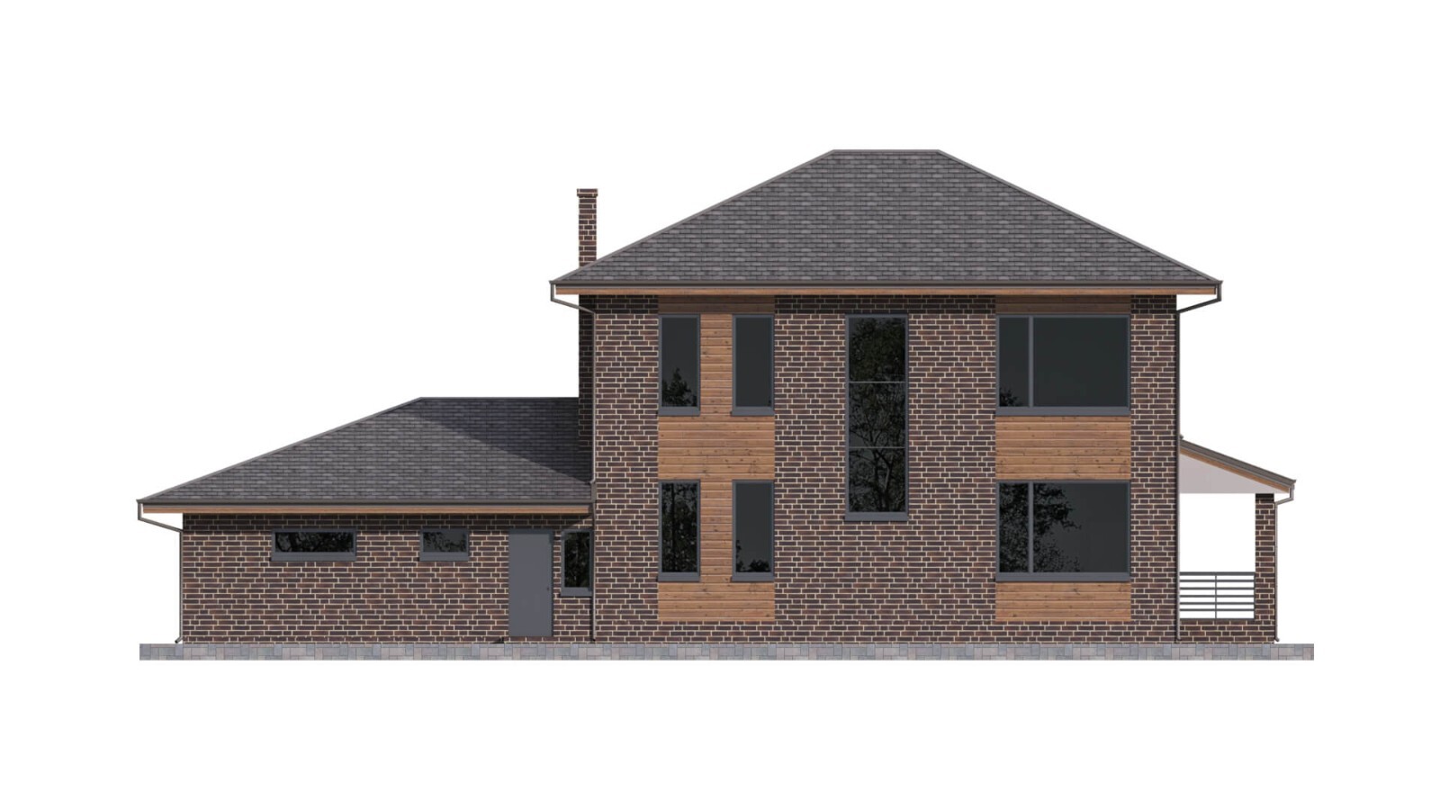 72’x42’ 3 Beds, 2 Baths Elegant Cottage Architectural Build Plans PDF Download.