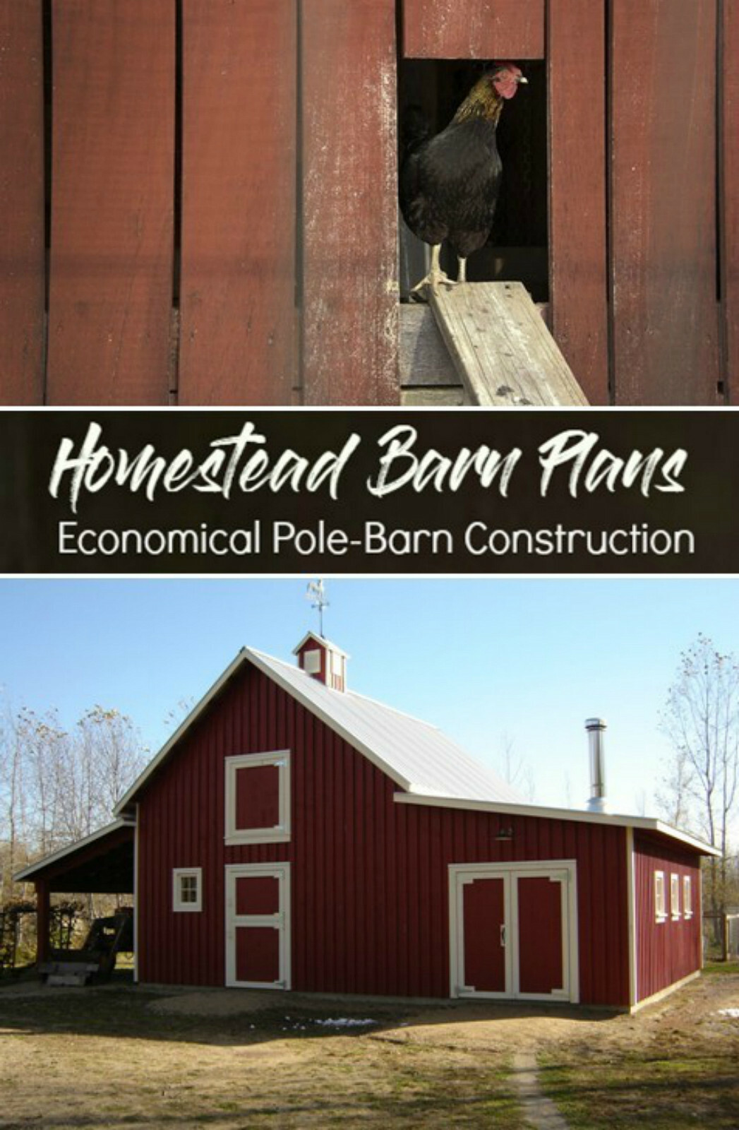Small Farm Pole-Barn Plans – Twenty-Seven Different Layouts (B11)
