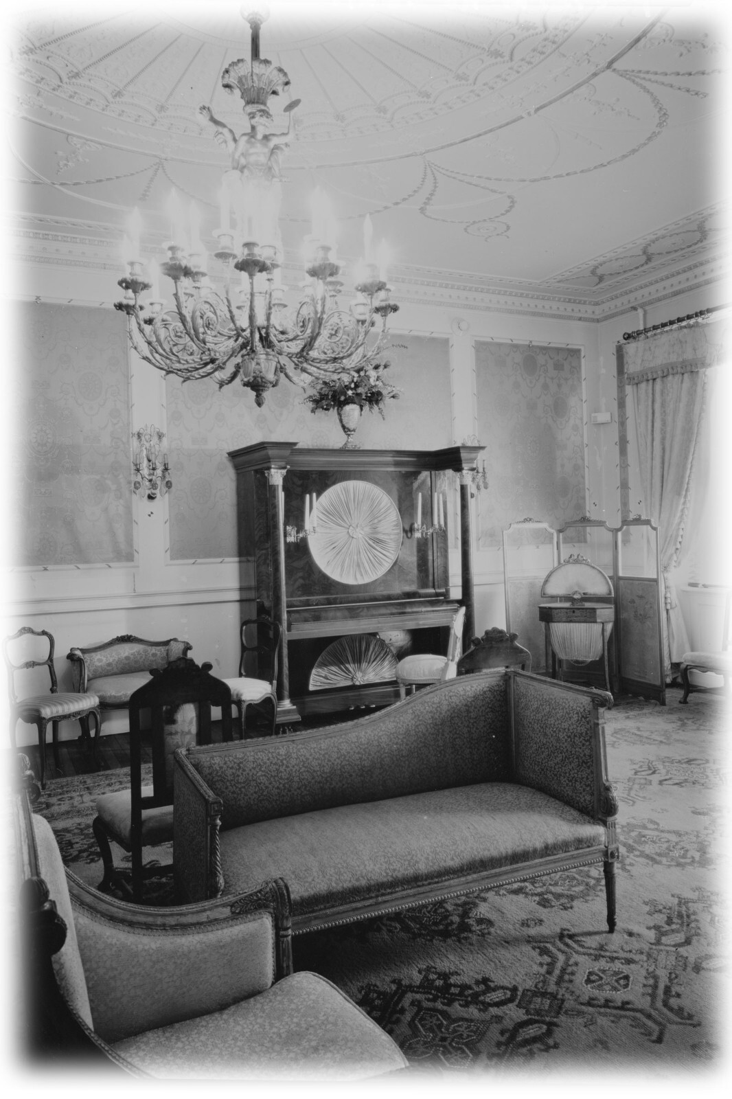 Montpelier, a Southern Colonial Country Mansion, printed architectural plans