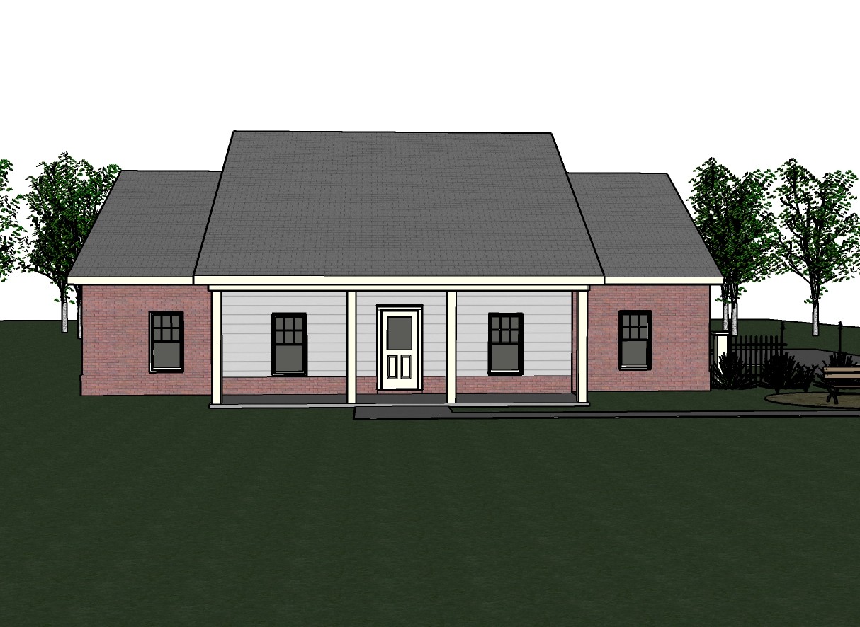 Abbigale 2161G 3 SIDING-BRICK home, house plan 4 beds, 2.5 baths PDF