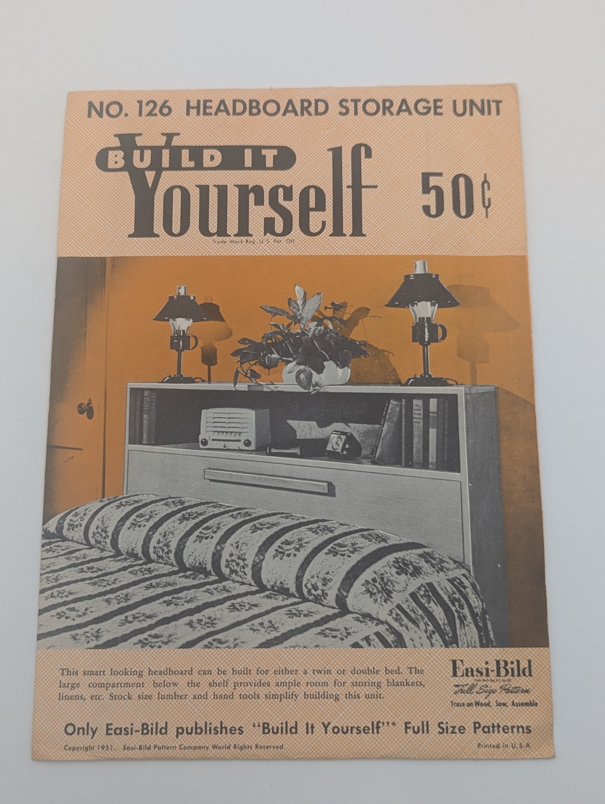 LOT 5 Easi-Bild Build It Yourself Mcm pattern Woodworking Delta Rockwell Stanley