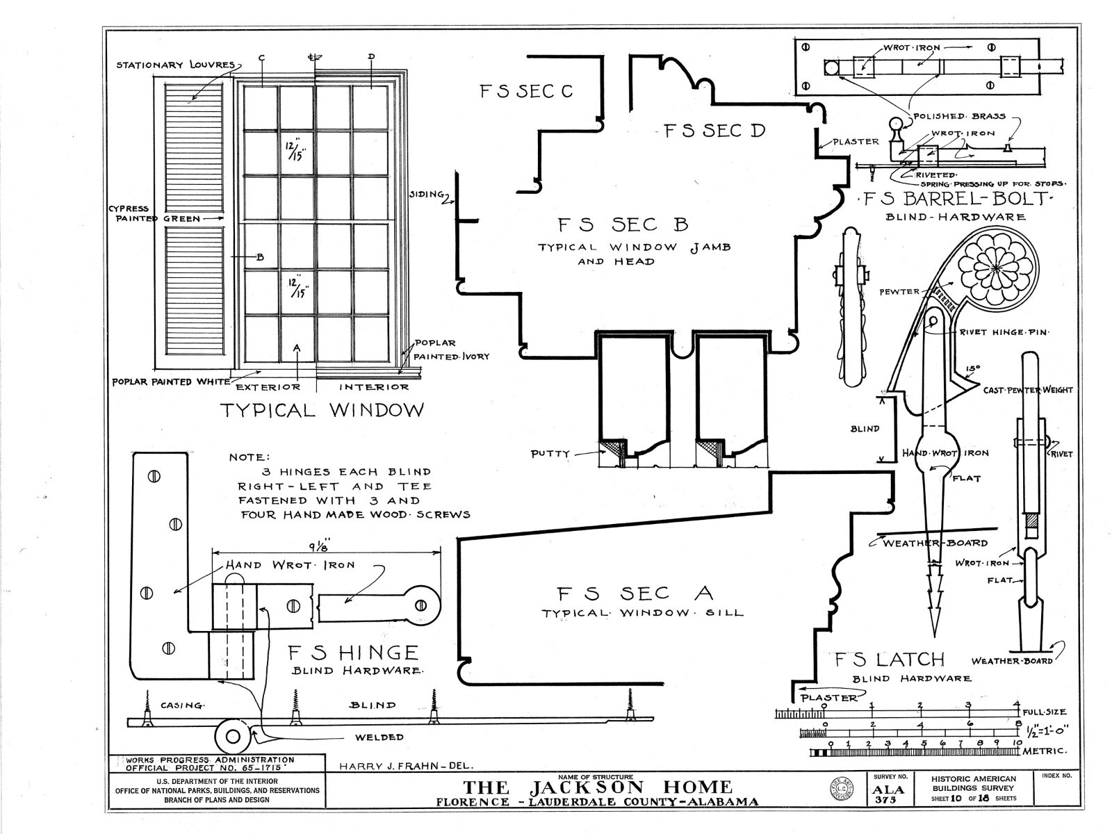 Architectural Home Plans, Historic Forks of Cypress Antebellum Mansion