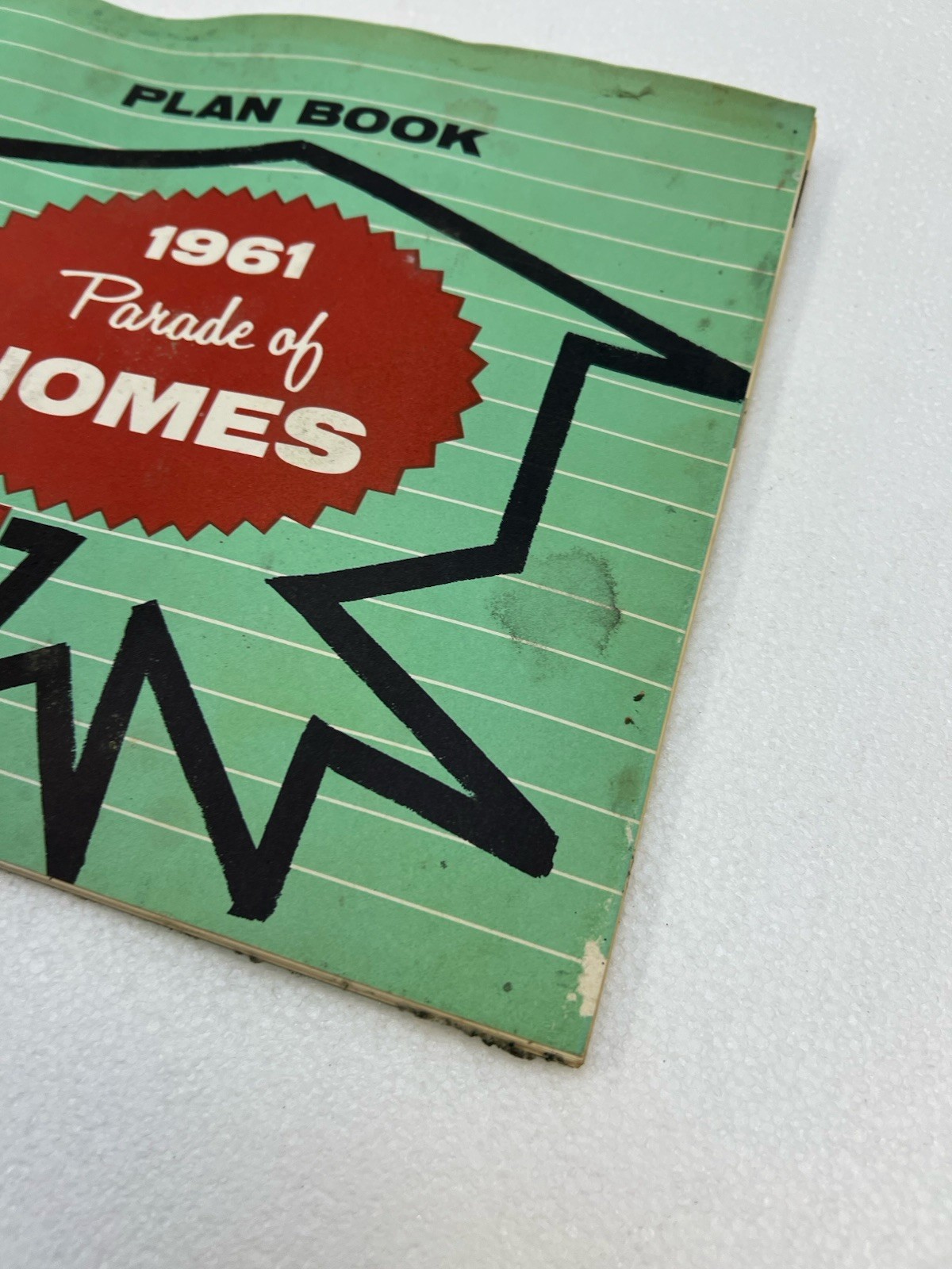 Vintage HOME PLANS BOOK Parade of Homes Mid Century Modern ranch house blueprint
