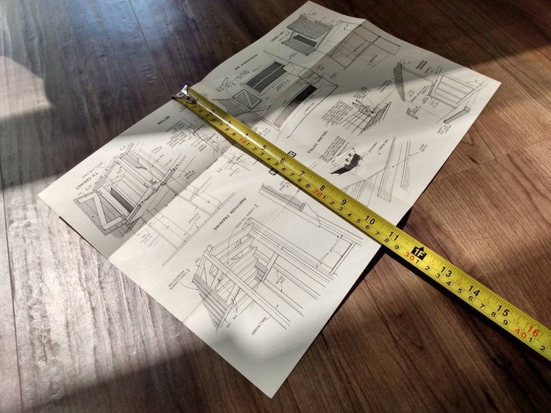 MCM Basement Rec Room Bar Building Plans DIY Retro Vintage 1950s Skil Chart 102