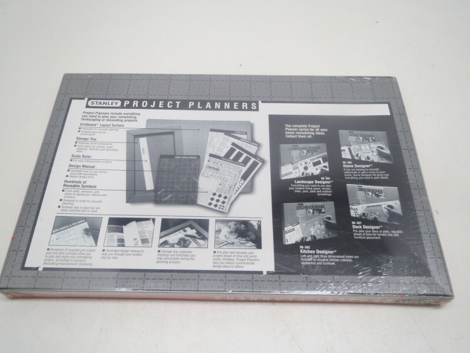 Stanley Project Planners Kitchen Designer Scale Gridboard 1988 90-362 NEW SEALED