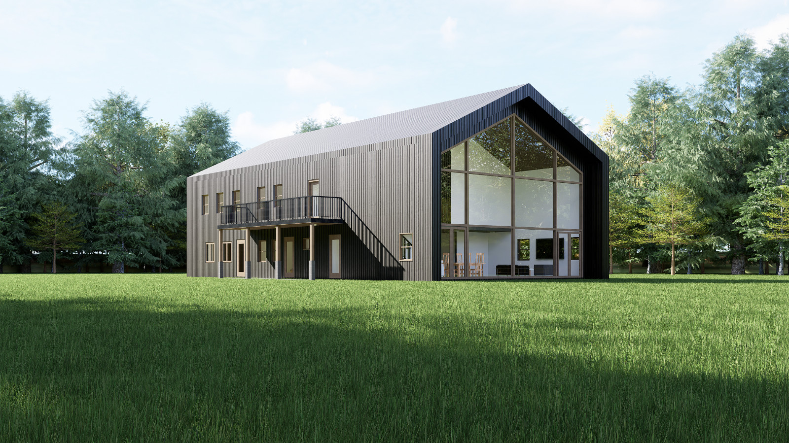 Barndominium House Plan 4 Bedrooms 4 bath 40’x70′ 2,800 sq ft. | PDF Download