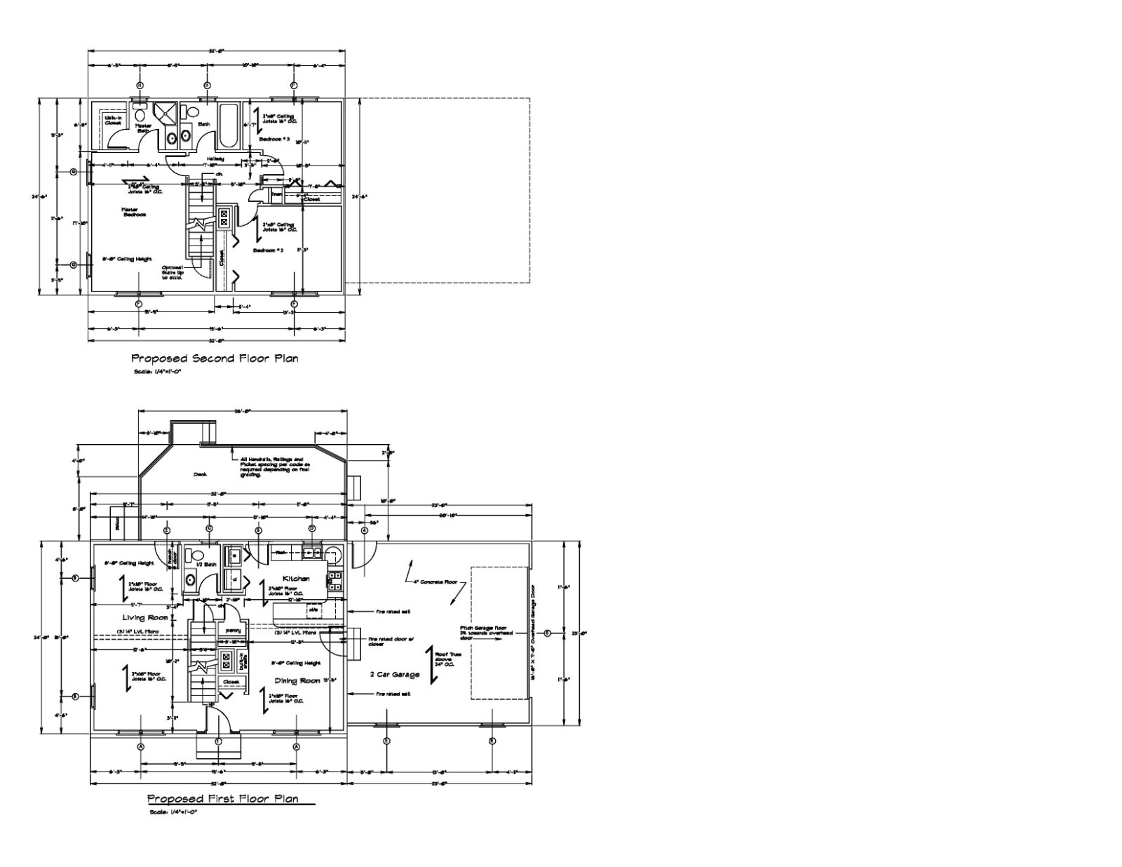 HOUSE PLANS SMALL COLONIAL PLANS 1550 SF 3BR-2B-2 CAR SMALL COLONIAL PLAN #2318