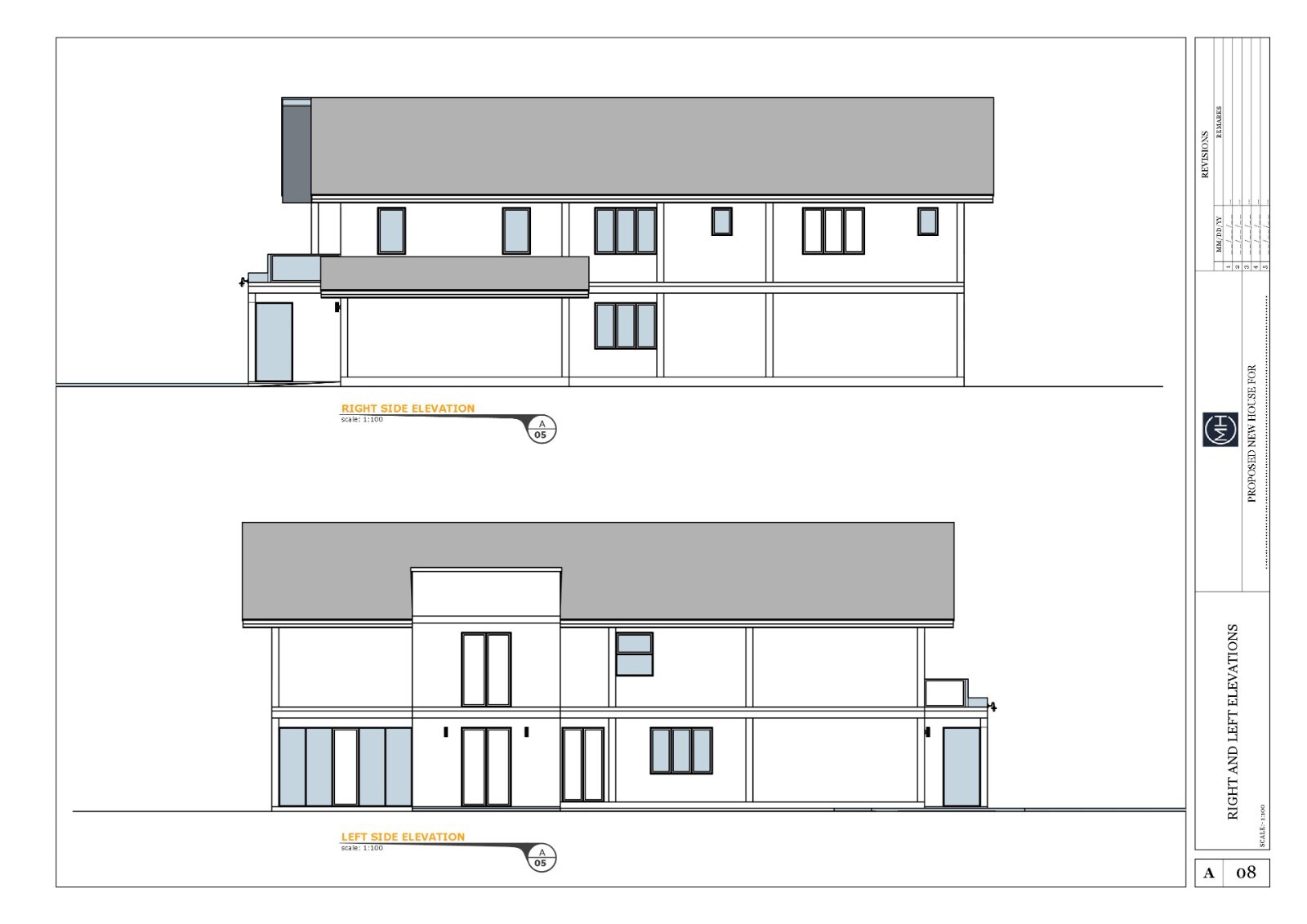 Modern House Plan With 3D Images DWG CAD file And PDF For Blueprint Plans