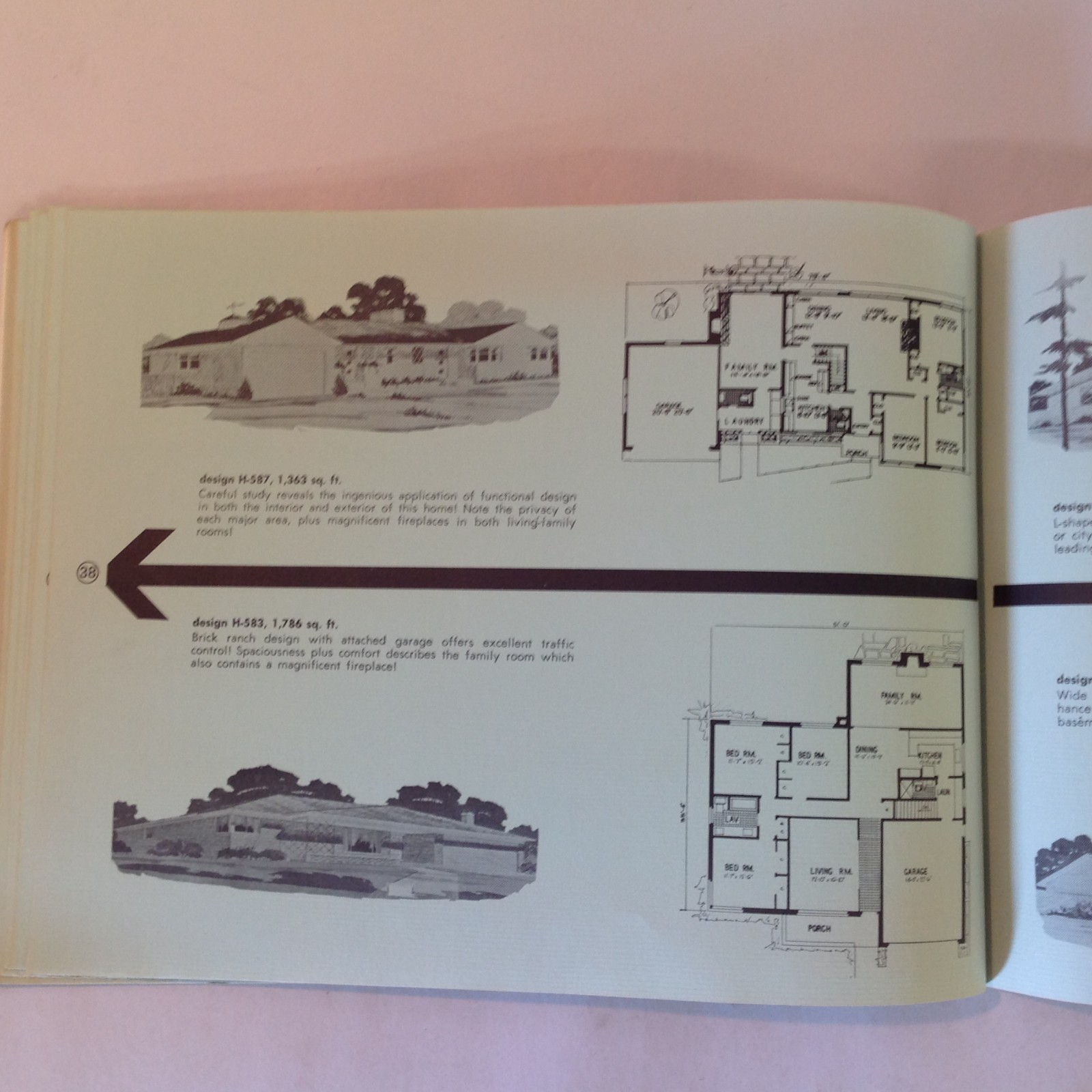 Vintage 1950’s-60’s The Detroit News Parade of Homes 92 Home Designs Booklet MI