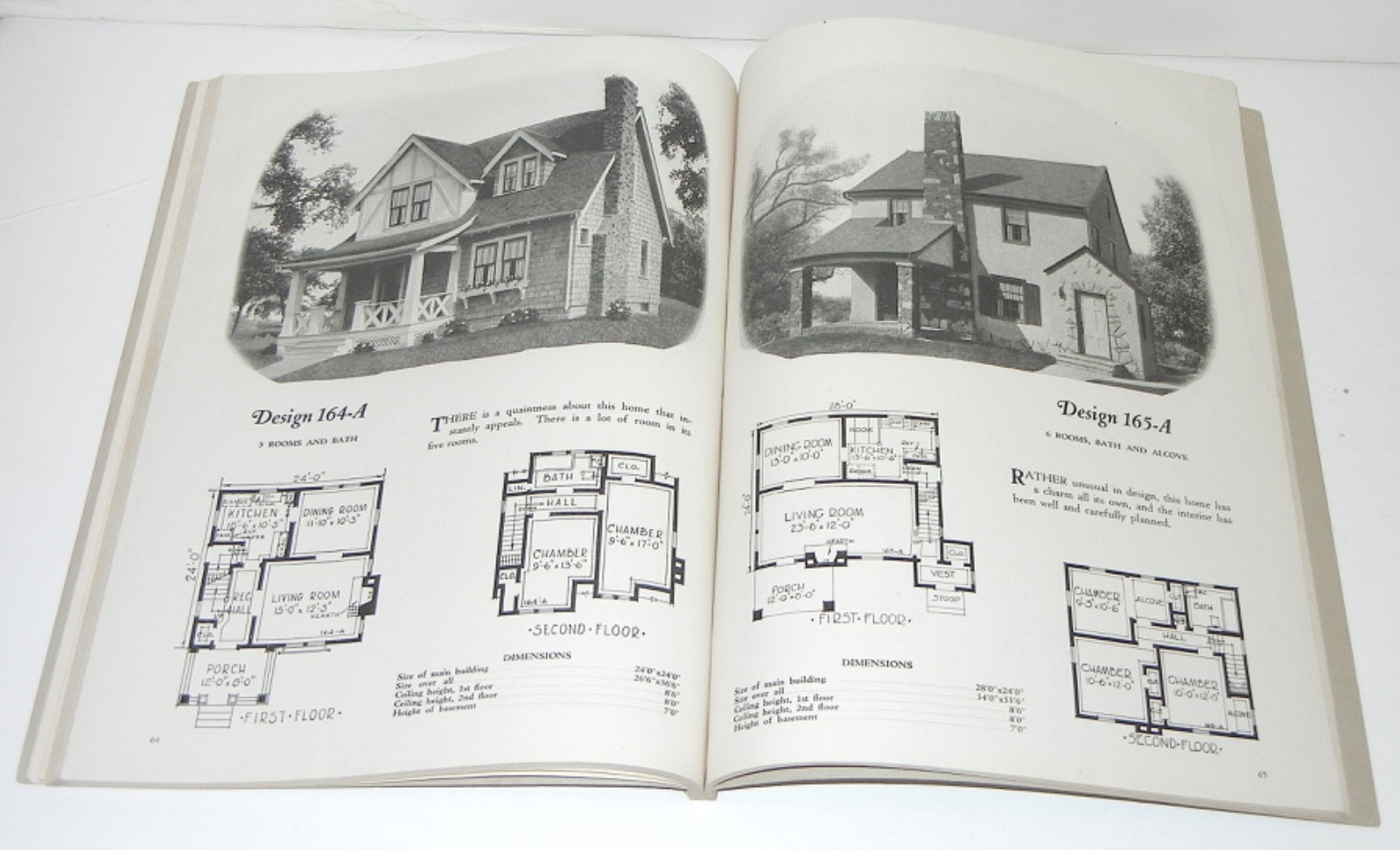 VINTAGE 1929 HOUSE HOME BUILDING DESIGNS FLOOR PLANS EGG HARBOR CITY NJ CATALOG