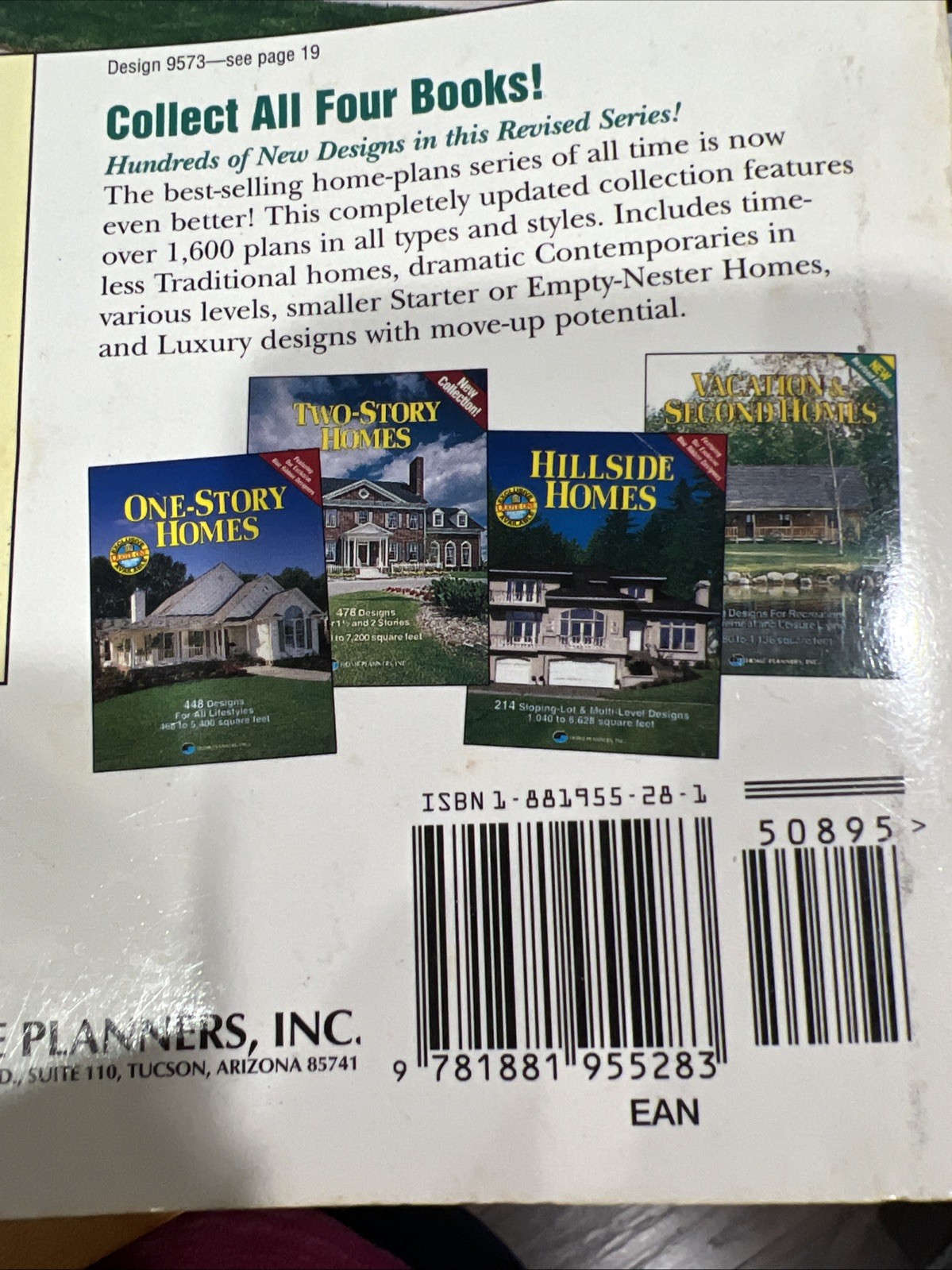 Lot Of 4 Home Building Plans Books