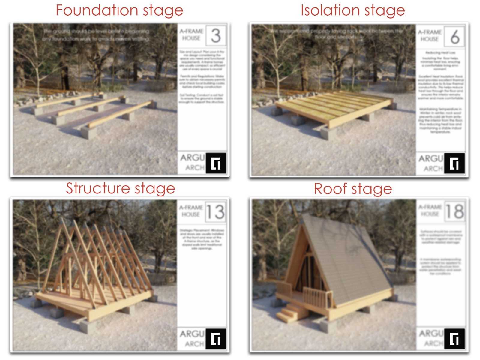 210 Sq Ft A Frame Cabin Plans House Plans Blueprints