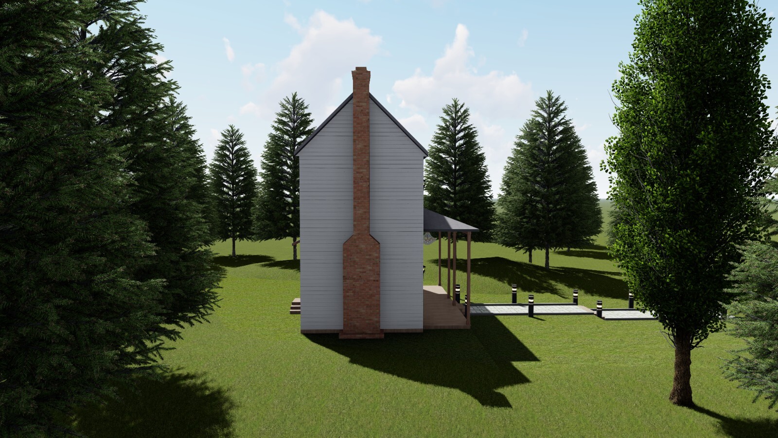 Two-Story 2-Bedroom Home Building Plans | 32’x16′ | 1024sqft | DIY Blueprint