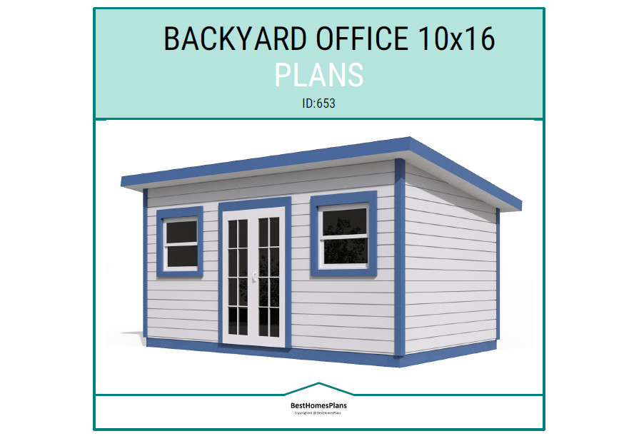 Lot of 14 Garden Shed & Backyard Office DIY Plans and Build Guide | DIY Instruct
