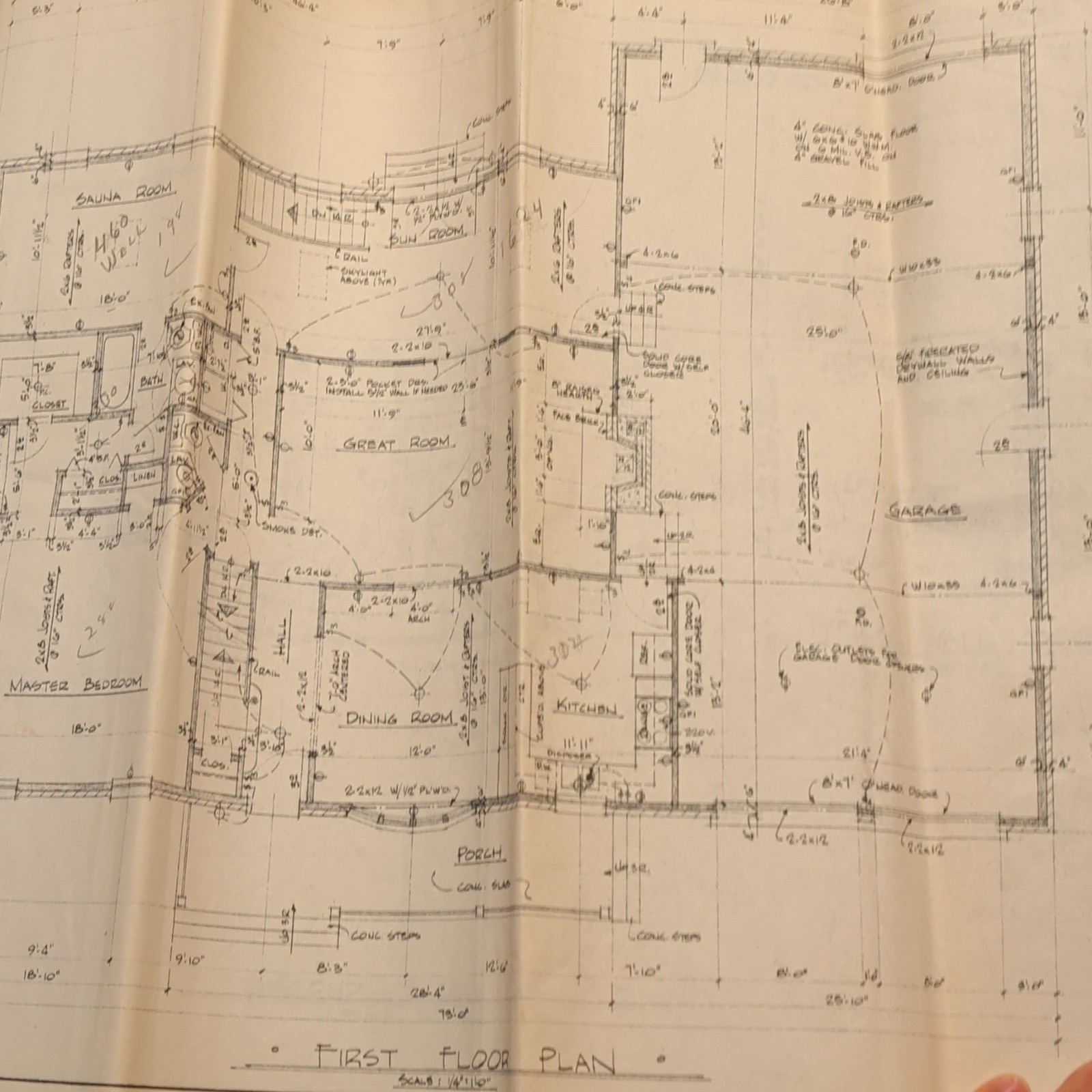 Home Blueprint Set, Elevations & Floor Plans Jas Dossa Home, Olmstead OH
