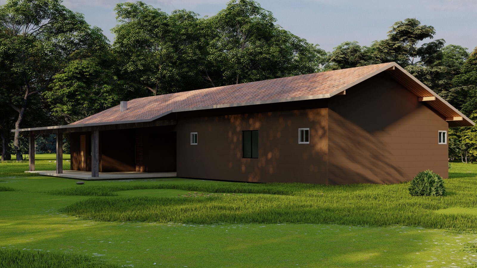 23′ x 69 ‘ Ft House Home Building Plan With AutoCAD File & 3D Visualization