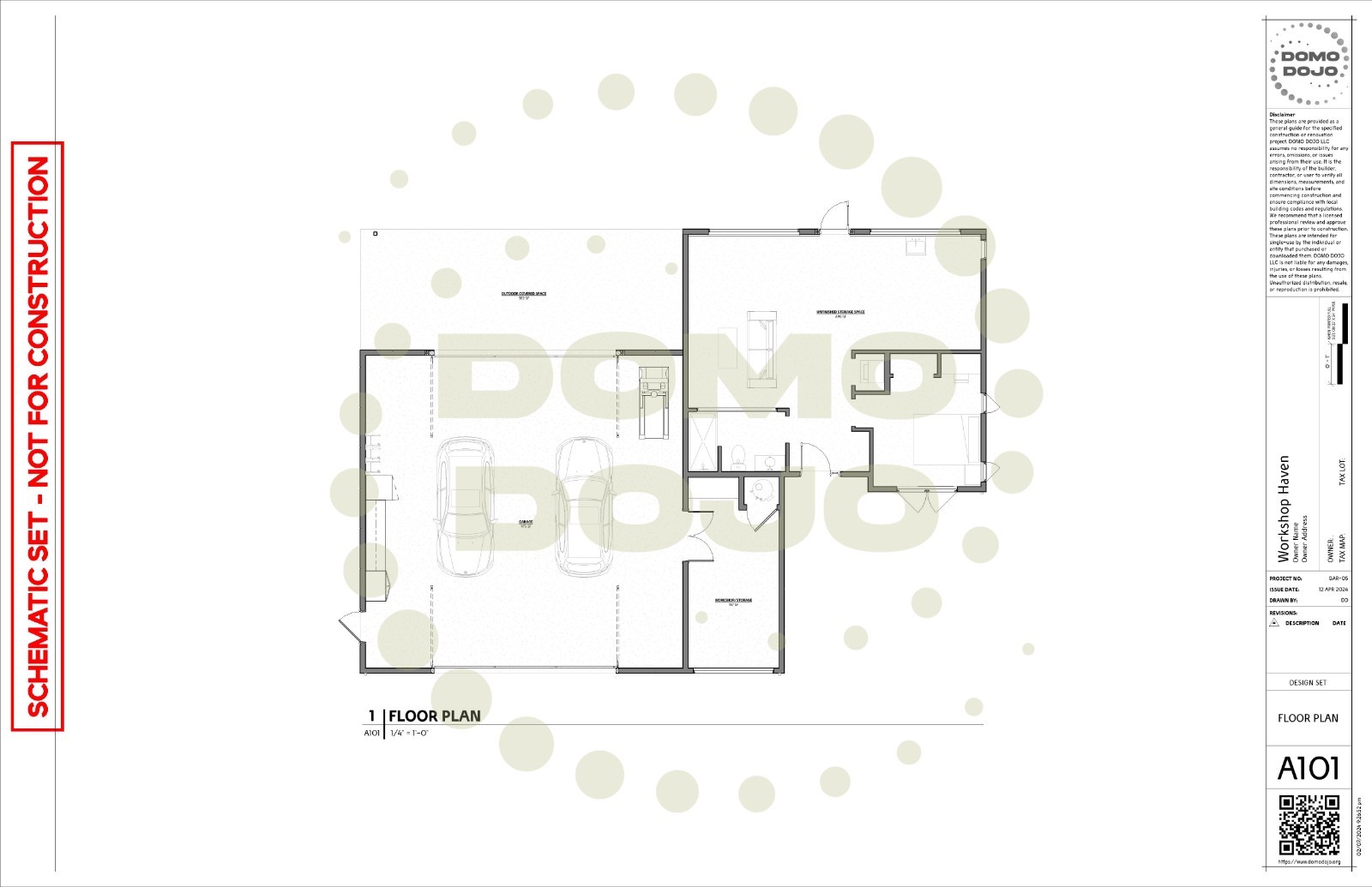 Workshop Haven Garage Plans – PDF Downloadable Blueprint