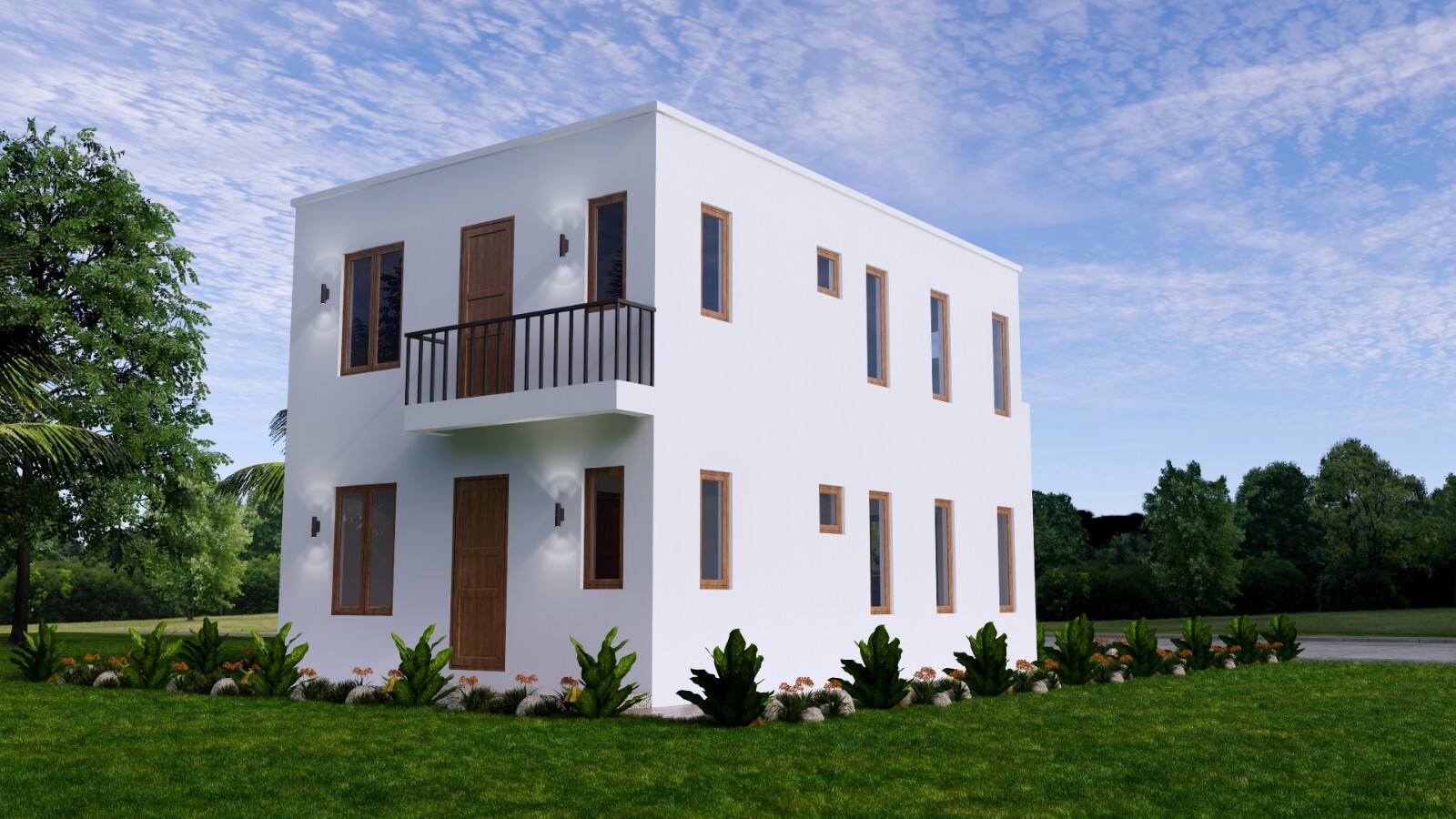 20×30 Duplex House Plan 6×9 Meter 2 Beds 1 Bath Each Floor PDF & A4 Hard Copy