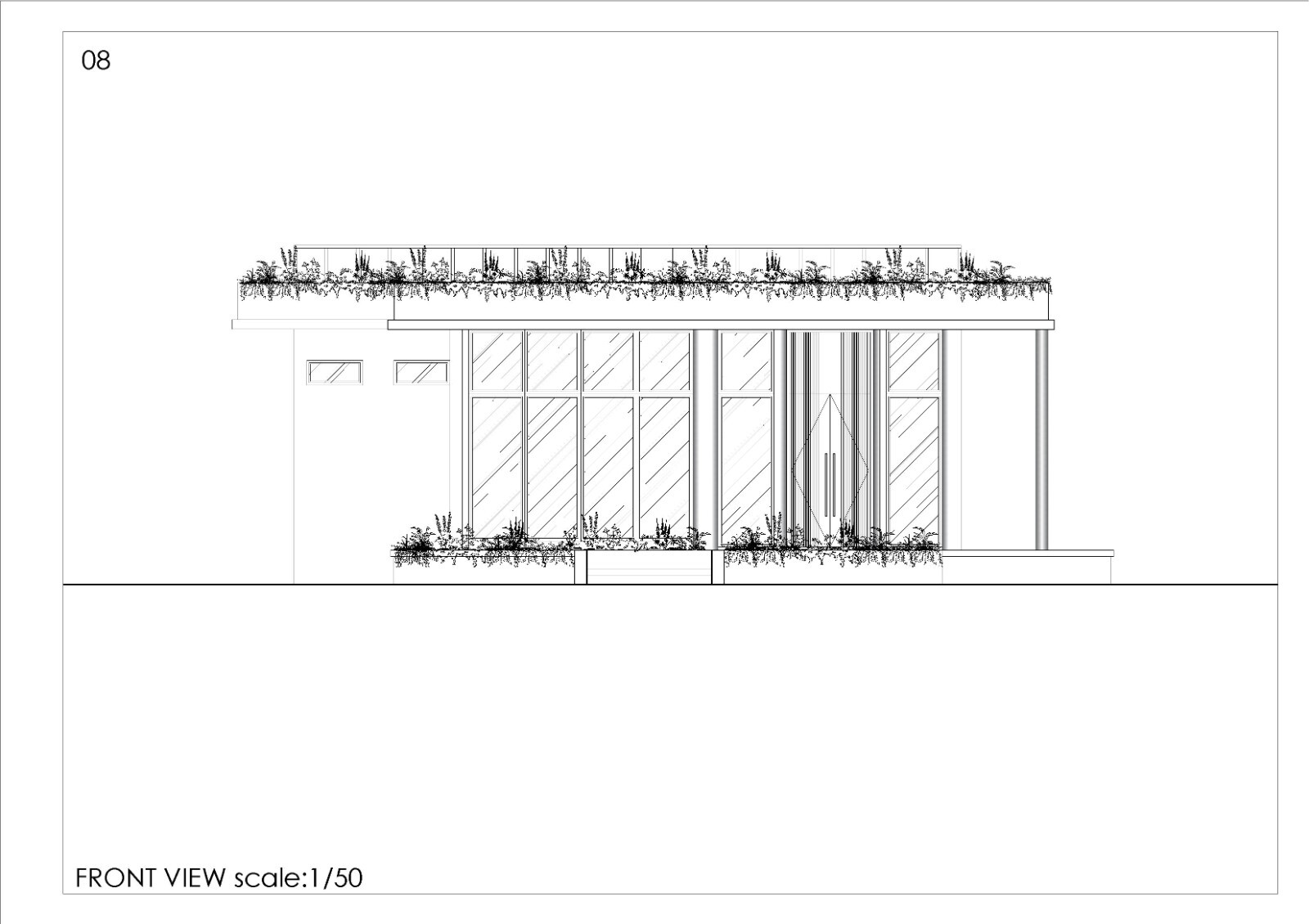 Vacation House Design, 2 Bedrooms 3 Bathrooms, PDF+DWG+3D SketchUp