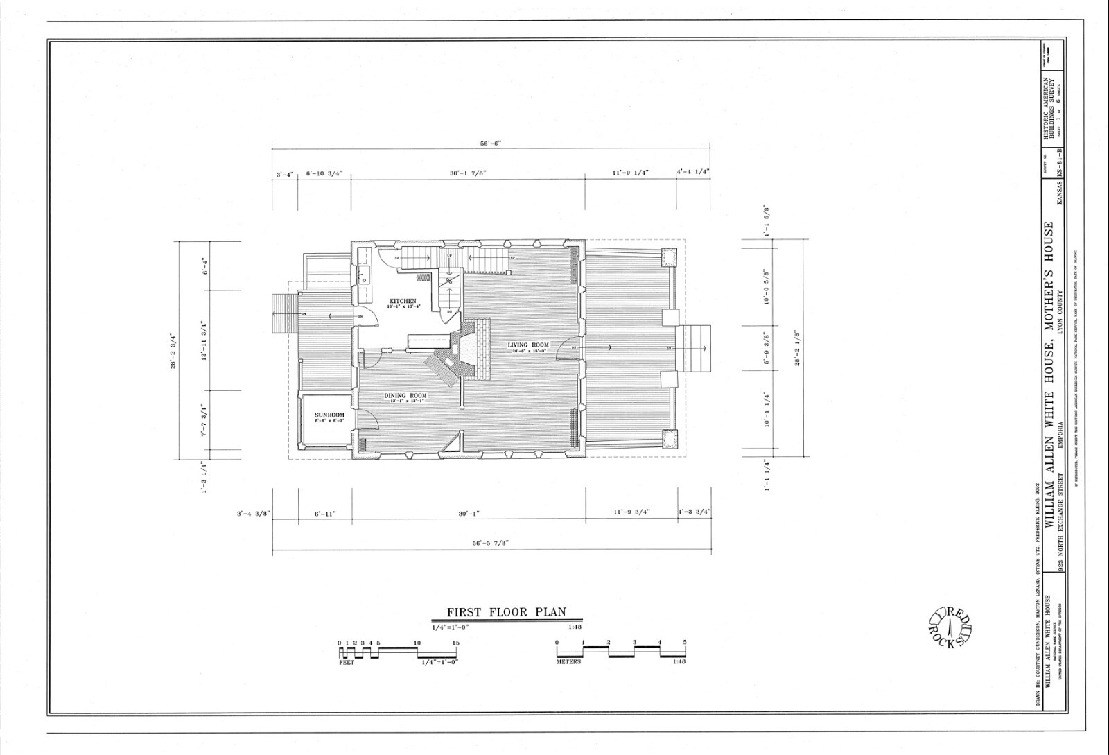 Traditional Brick House Plans, American Foursquare, porch, 3 Bedrooms 1 bath