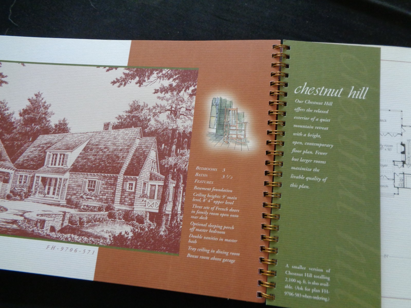 Vtg Home Blueprints Southern Living Plans Family Homes John Tee AIA Architect 97