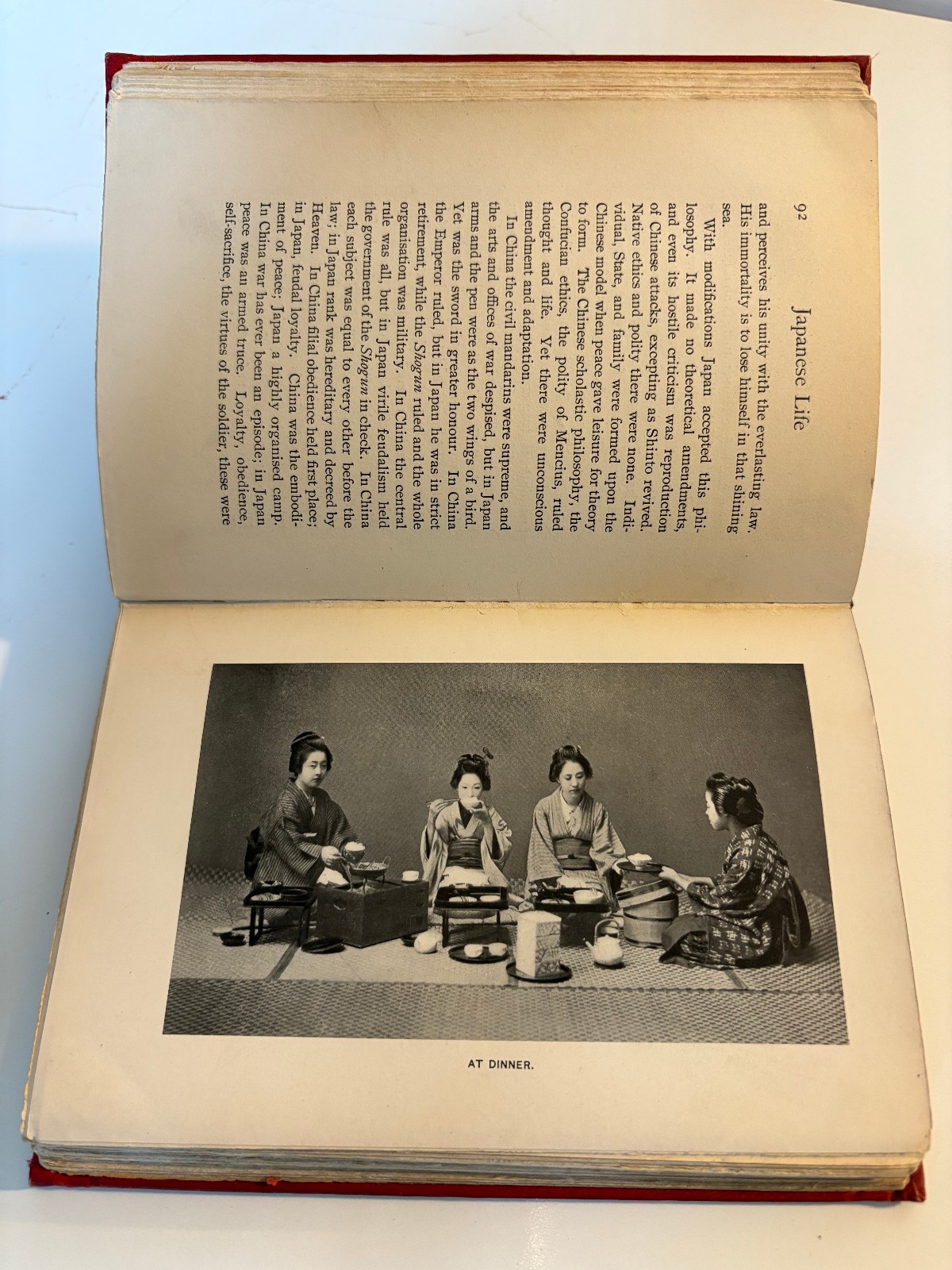 Japanese Blueprint 1930s Era & Book:”Japanese Life in Town & Country” 1904