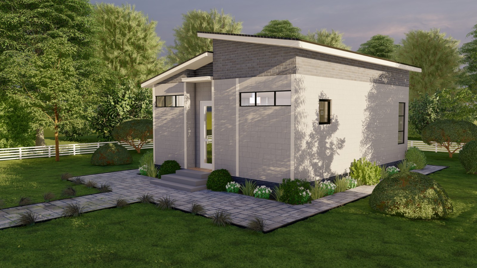 Generic Tiny House Plan 26×20 – 520 Sqft Cabin Cottage Layout Blueprint