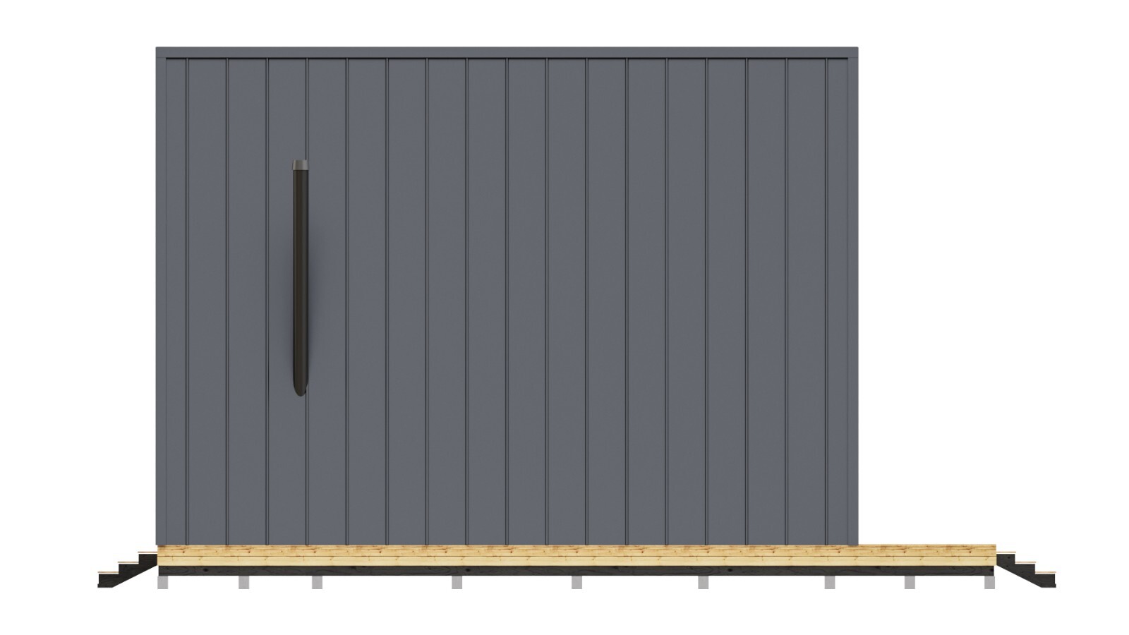 22’x42′ Tiny House Plan 1 Bed, 1 Bath Architectural Build Plans PDF Download