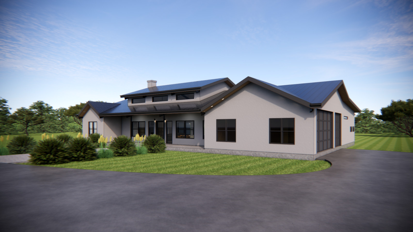 The Pedernales Barndominium – 4 Bedrooms / 3 Baths 2,973 SF Design Blueprints
