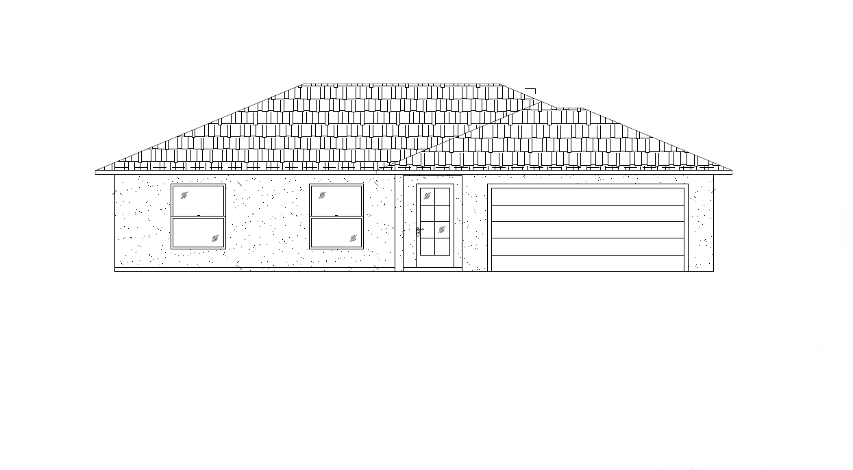 1,789 sq/ft Custom Home Plan Blueprints COMPLETE SET in PDF NEW Family House P2