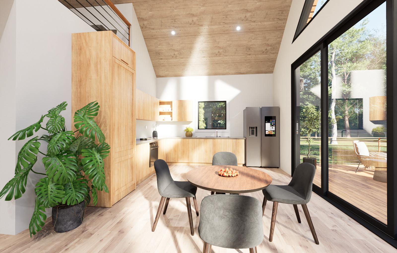 Modern 35′ x 35′ Hilltop Hideout Architectural Plans – PDF Download