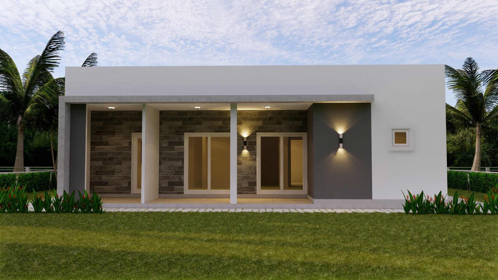 House Plans 40×36 Feet 12×11 Meter 3 Beds 3 Baths Terrace Roof (A4 Hard Copy)
