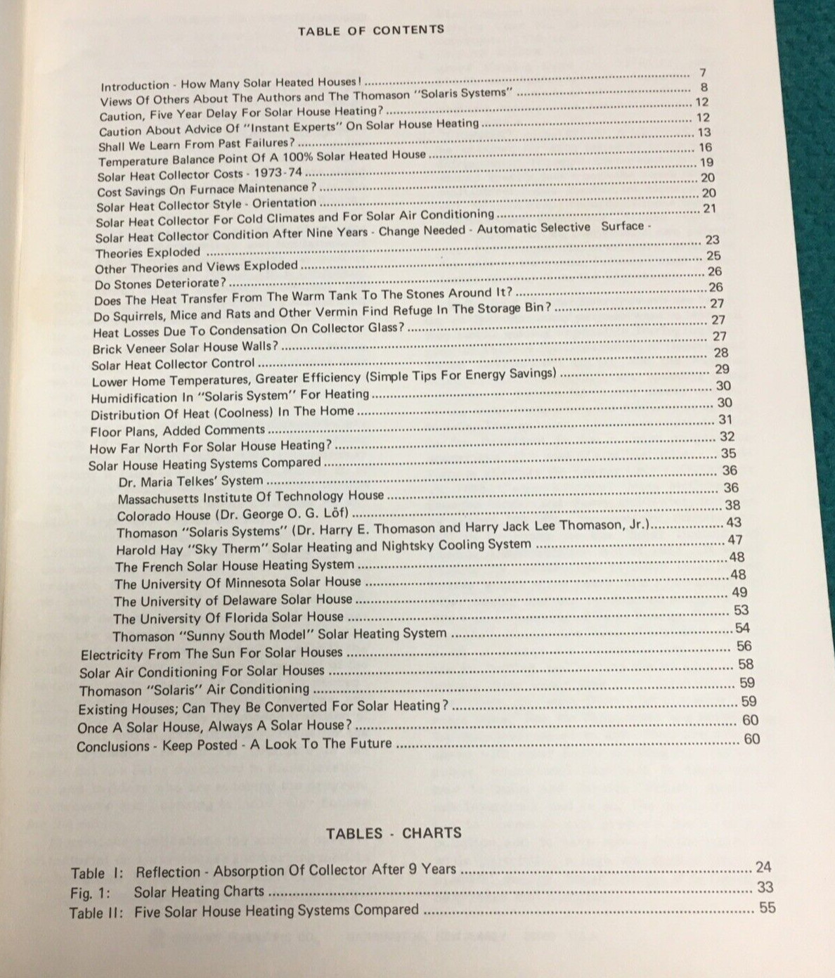 1970s Vintage : SOLAR HOUSE PLANS, SYTEMS, DESIGN CONCEPTS, CONSERVATION @ Books