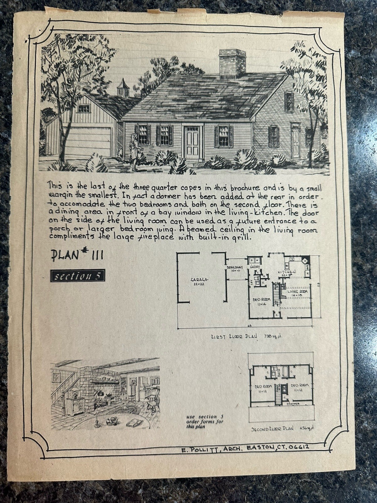 Old Colonial Houses And Old Cape Cod Houses by Evan Pollitt PB Hard to Find