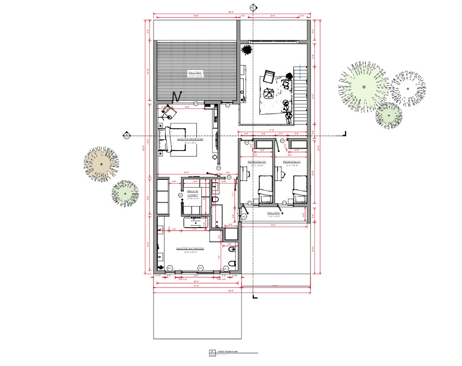 Custom Modern 2 Storey House Plan 3 Beds 2 Bathrooms PDF Hard Copy FREE CAD