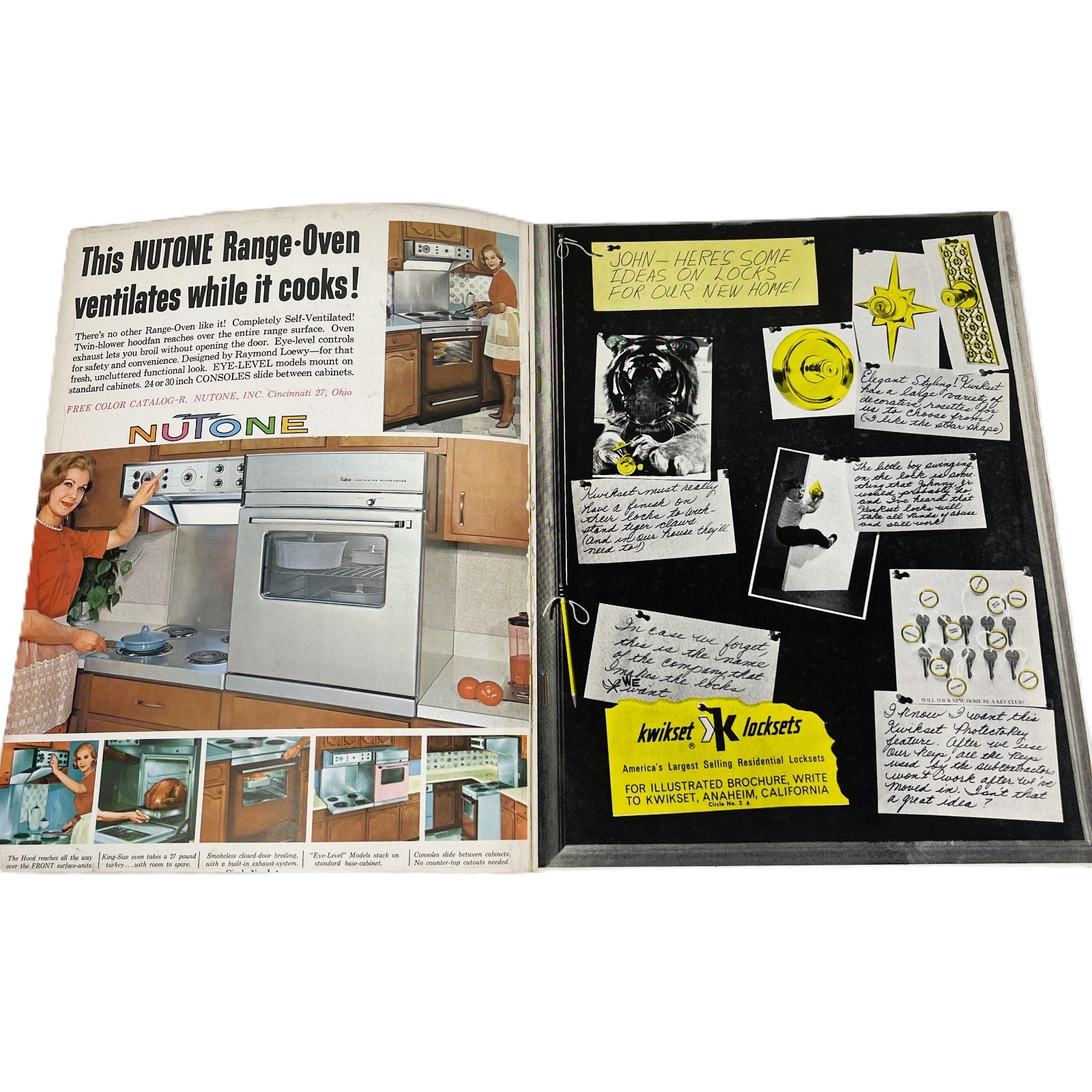 1965 Vintage MCM BUILDING and REMODELING Interior Design Product Catalog