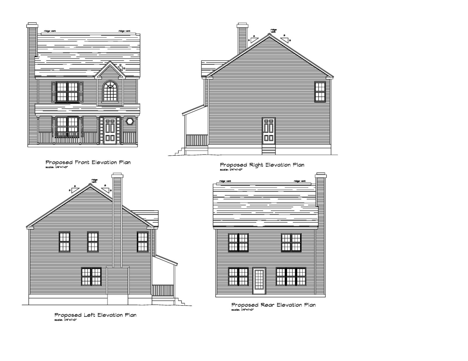 COLONIAL PLANS 1650 SF 3BR-2B NARROW COLONIAL PLANS #2316 inc material list
