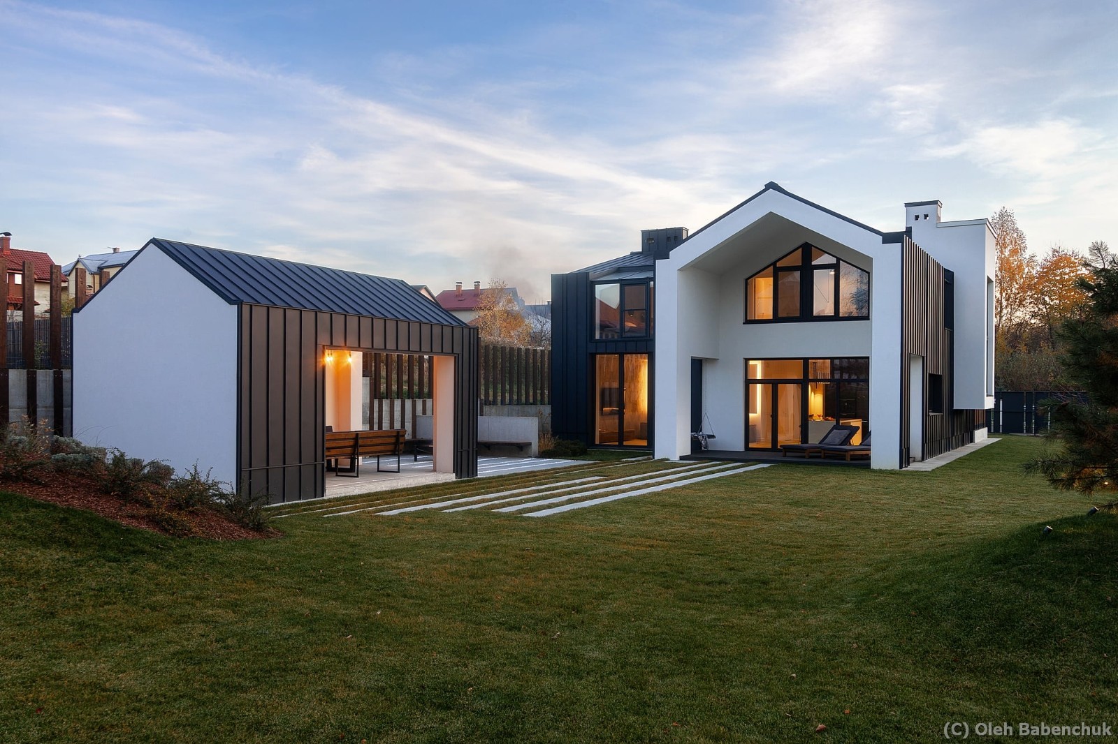 Modern House Plan Building Plans Blueprints 217m 2,336ft + interior design CAD