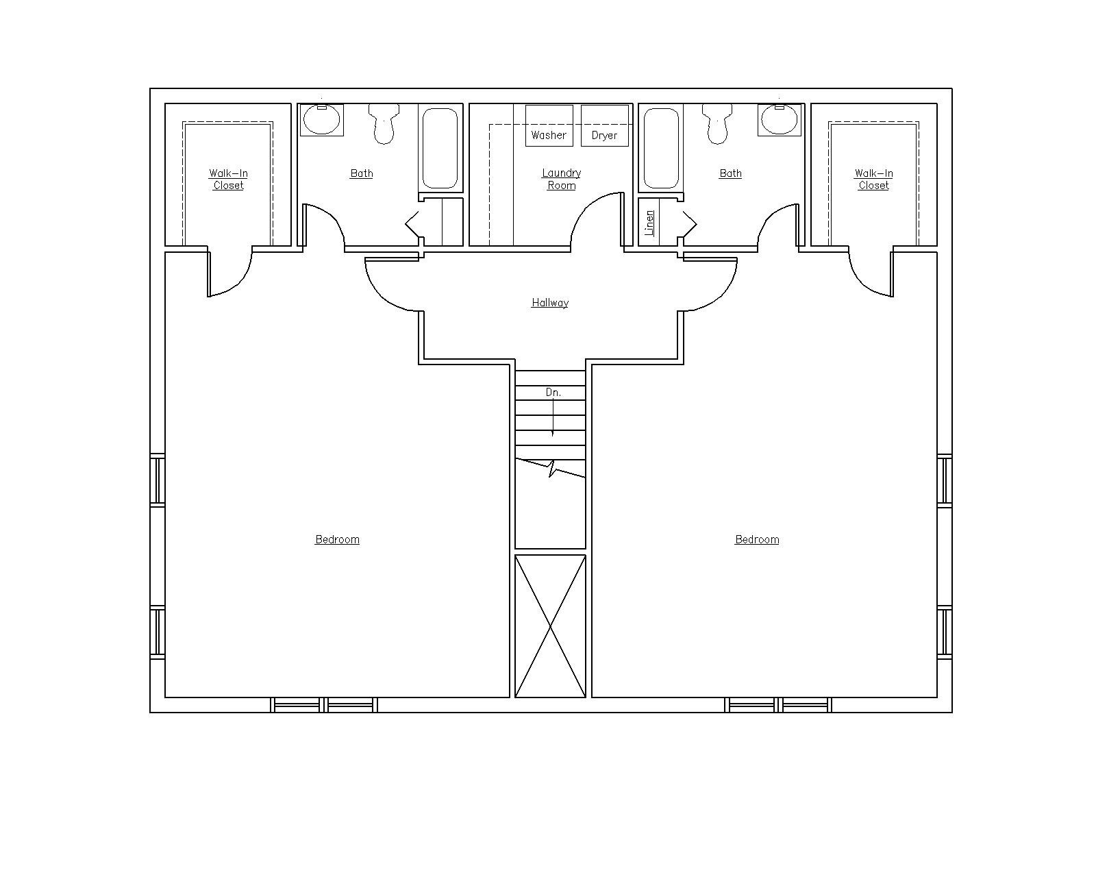 HOUSE PLANS – 3 Bedrooms; 3 Baths; 3150 Square Feet