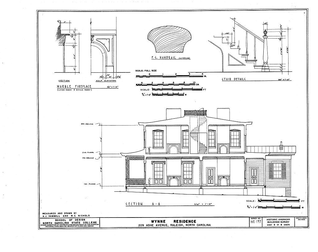 Italianate Victorian farmhouse, wrap-around porches, architectural PRINTED PLANS