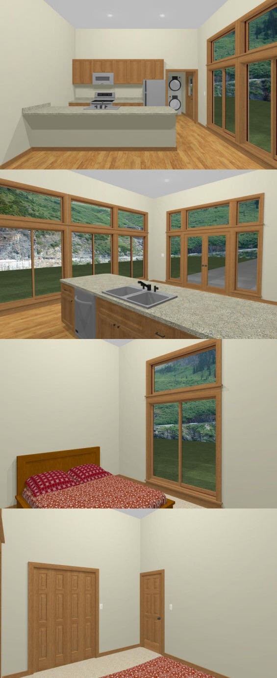 50×42 1-Car 1-RV Garage 1 Br 1 Ba – PDF FloorPlan – 1,973 sqft – Model 1I
