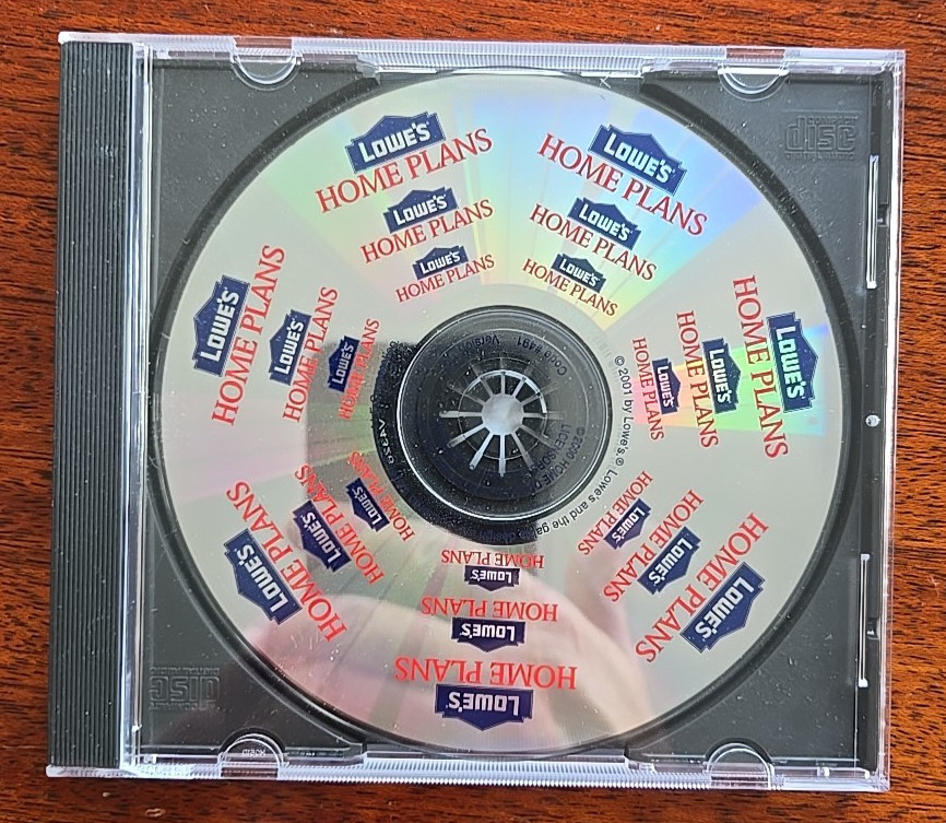 Lowe’s Home Plans CD-ROM 2000 Signature Series Floor Plans 500+ Plans