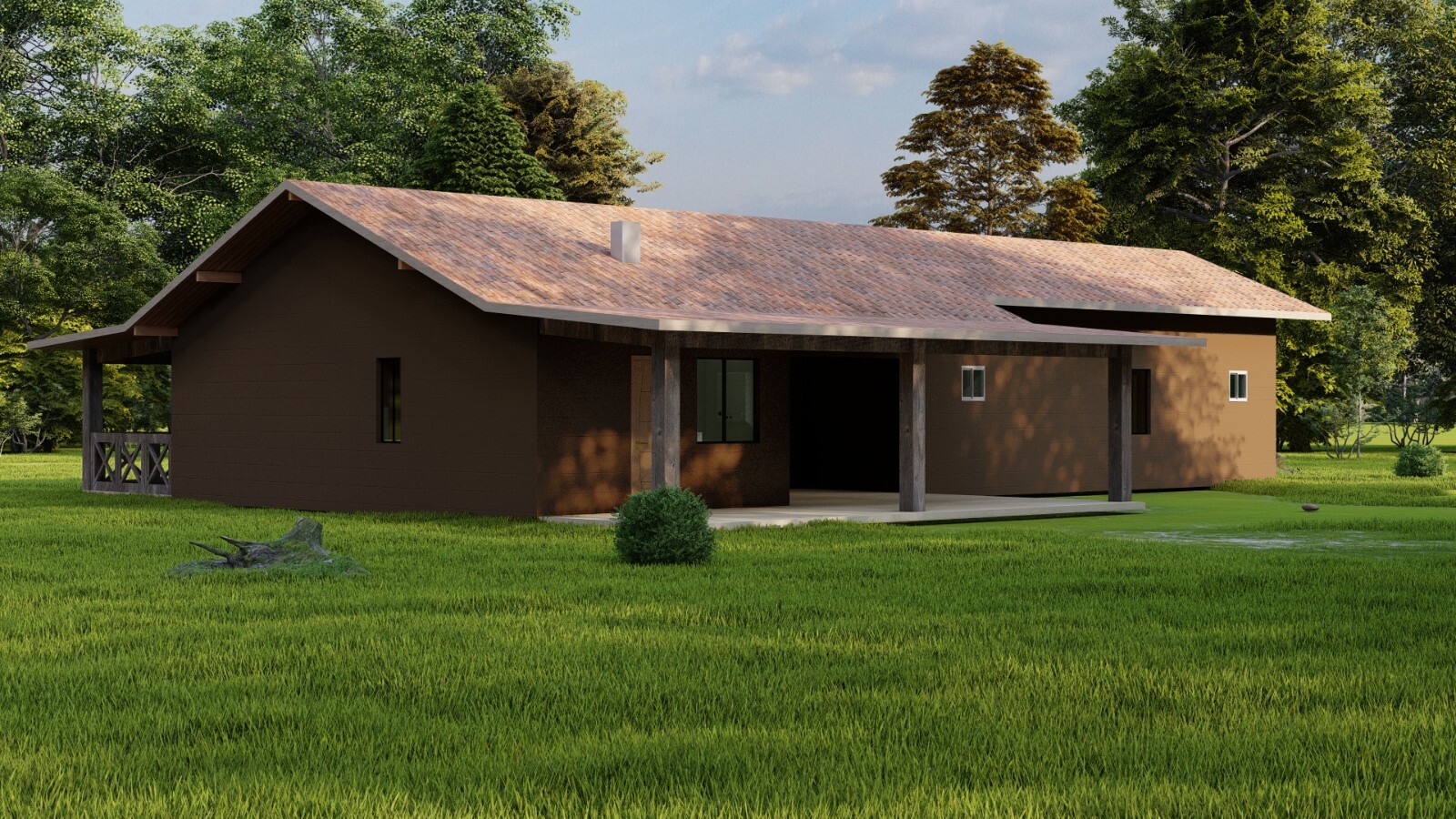 23′ x 69 ‘ Ft House Home Building Plan With AutoCAD File & 3D Visualization