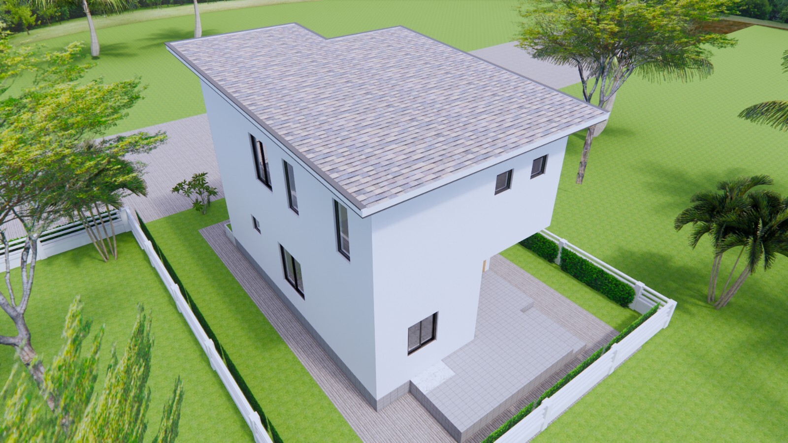 20×30 Feet Small House Plan 6×9 Meter 2 Beds 2 Baths PDF Plan (A4 Hard Copy)