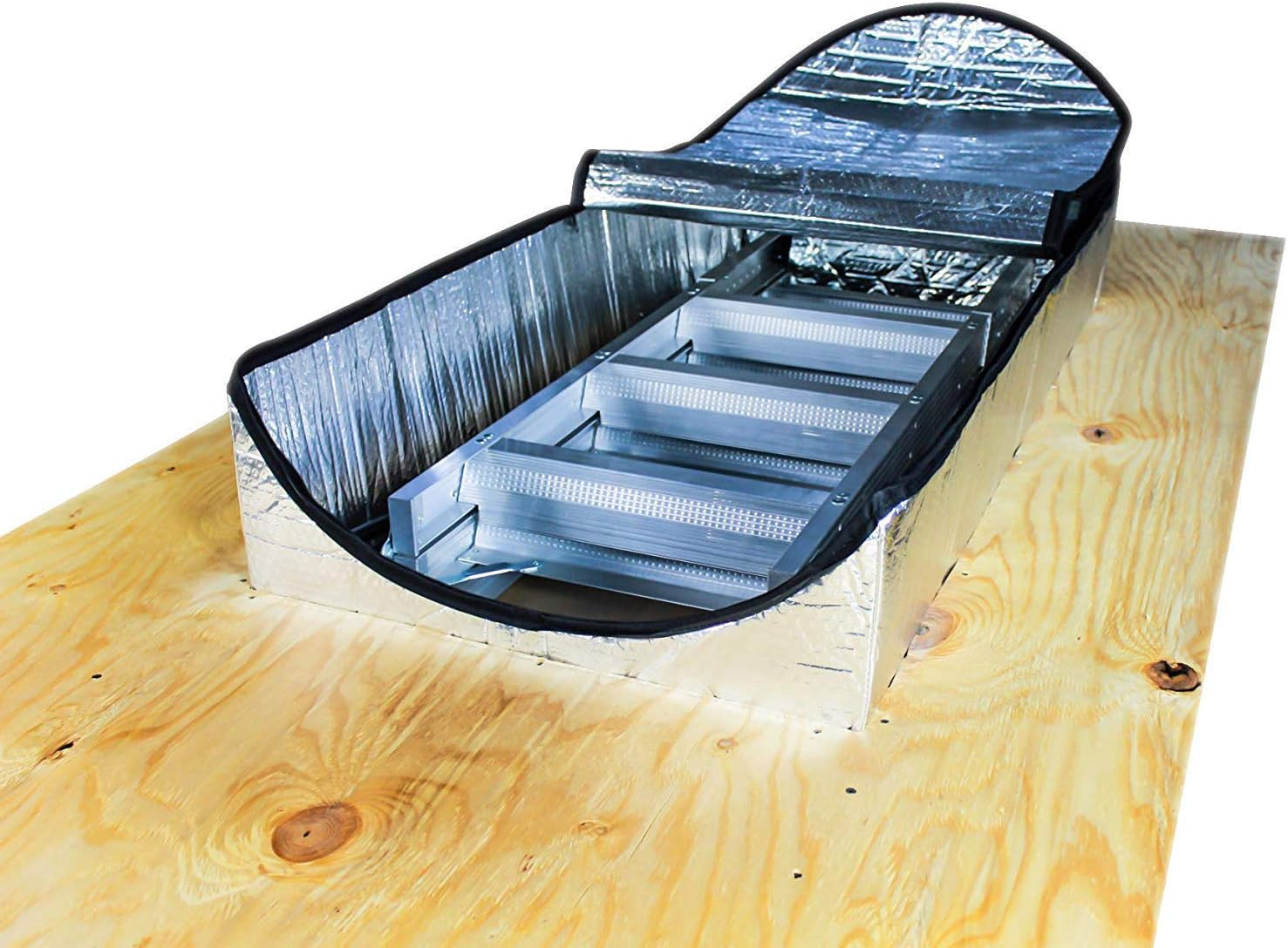 Energy Saving Attic Door Insulation Cover with Easy Access Zipper 25″ x 54