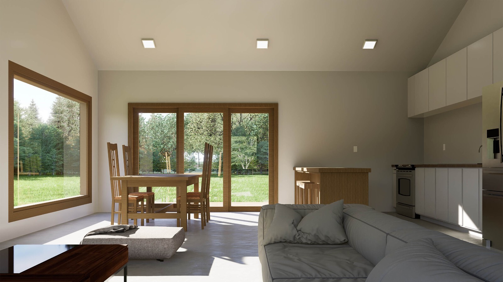 Barndominium House Cabin 2 Bed 2 Bath 40’x35′ 1400 sq ft. | PDF Download