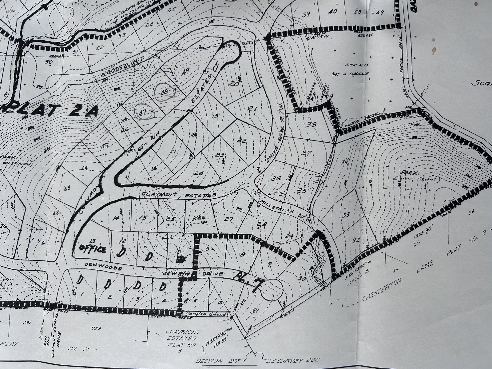 Claymont Woods Development Plans & Brochures 1970s – Chesterfield, Missouri