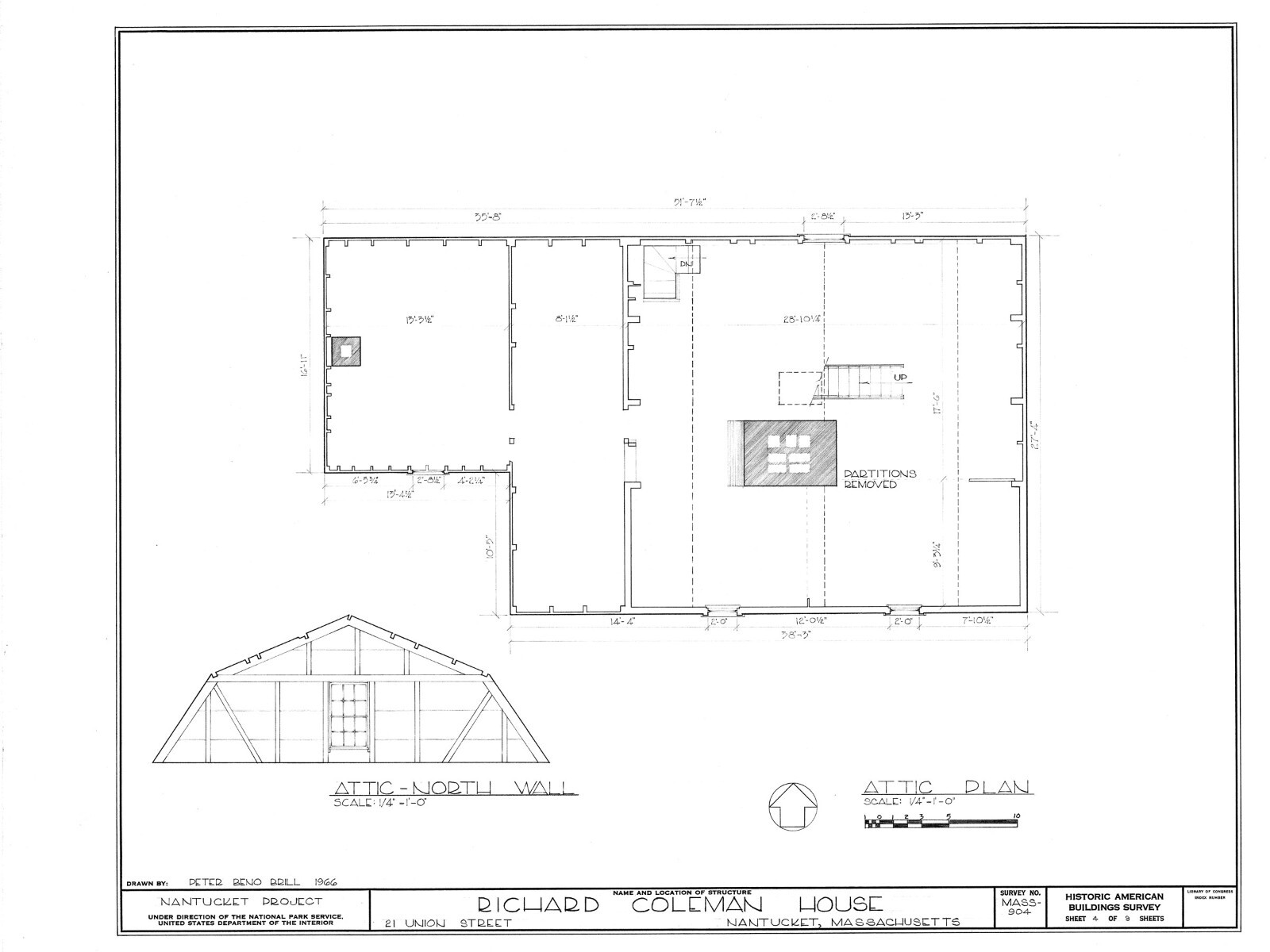 Colonial gambrel roof house plan, Early American, printed architectural drawings