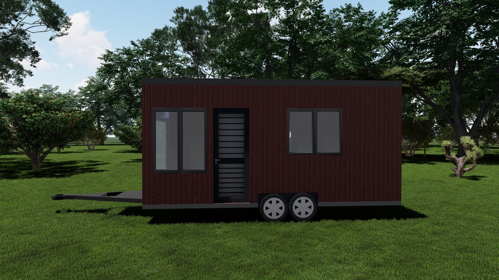 Tiny Home on Wheels Building Plans | 8’x20′ | 160sqft | Detailed Floorplan