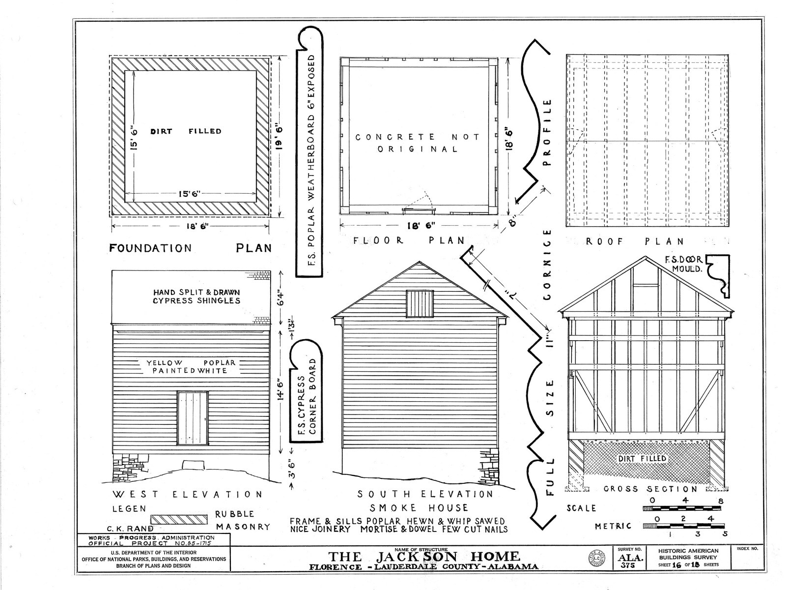 Architectural Home Plans, Historic Forks of Cypress Antebellum Mansion
